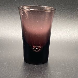 Purple Antique Cordial Glass